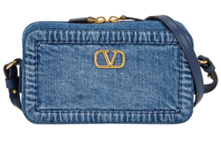 Mini Alltime Shoulder Bag, Denim, Blue, DB/E, 4*